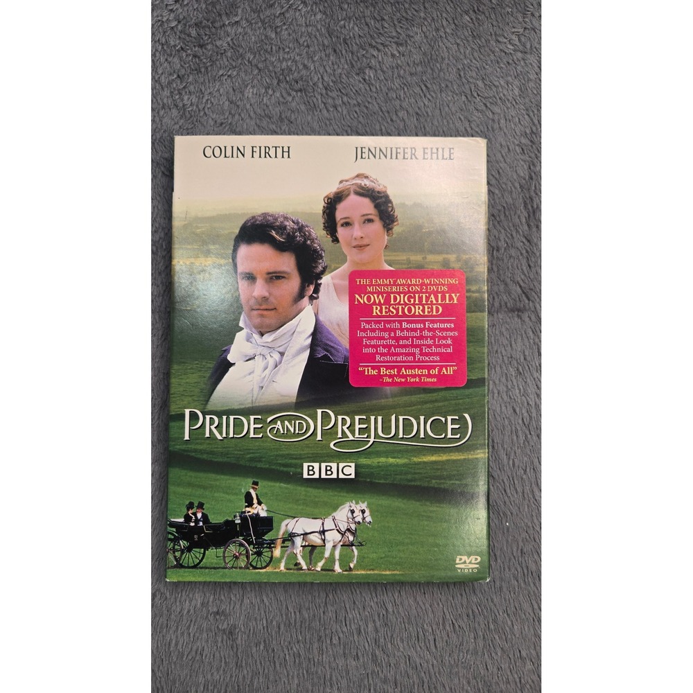 Pride and Prejudice DVD BBC Miniseries Colin Firth Jennifer Ehle 2-Disc Set